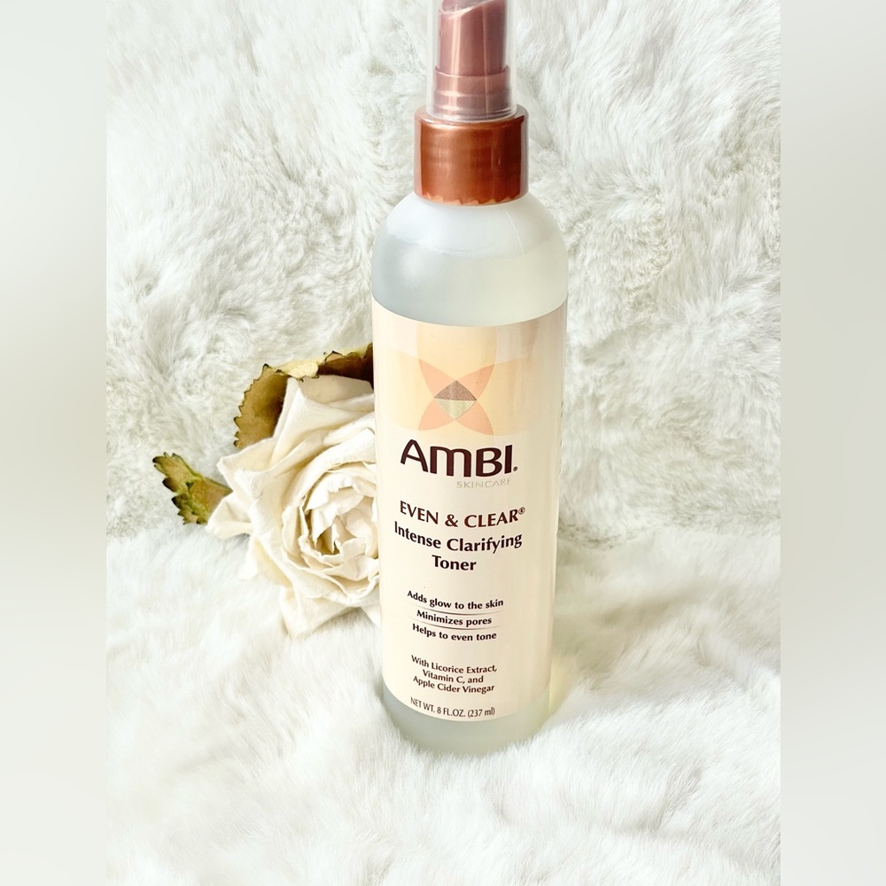 New with tags AMBI EVEN & CLEAR INTENSE CLARIFYING TONER. Adds Glow to your Skin